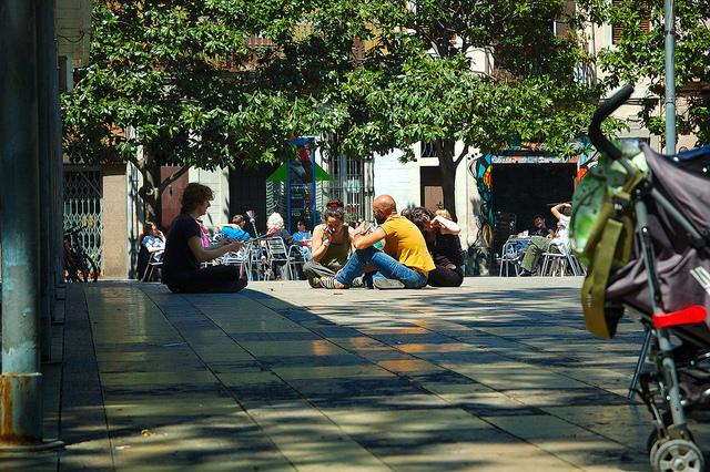 Barrio de Gracia en Barcelona Barrio de Gracia en Barcelona