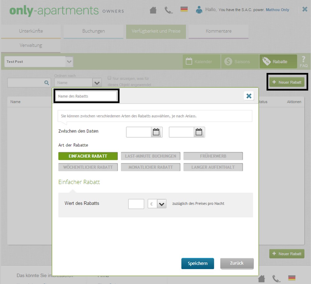 11 DE nombre Descuentos