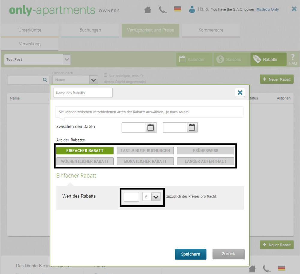 12 DE Tipos Descuentos