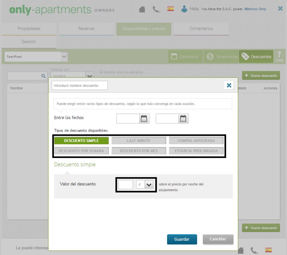12 ES tipos descuentos