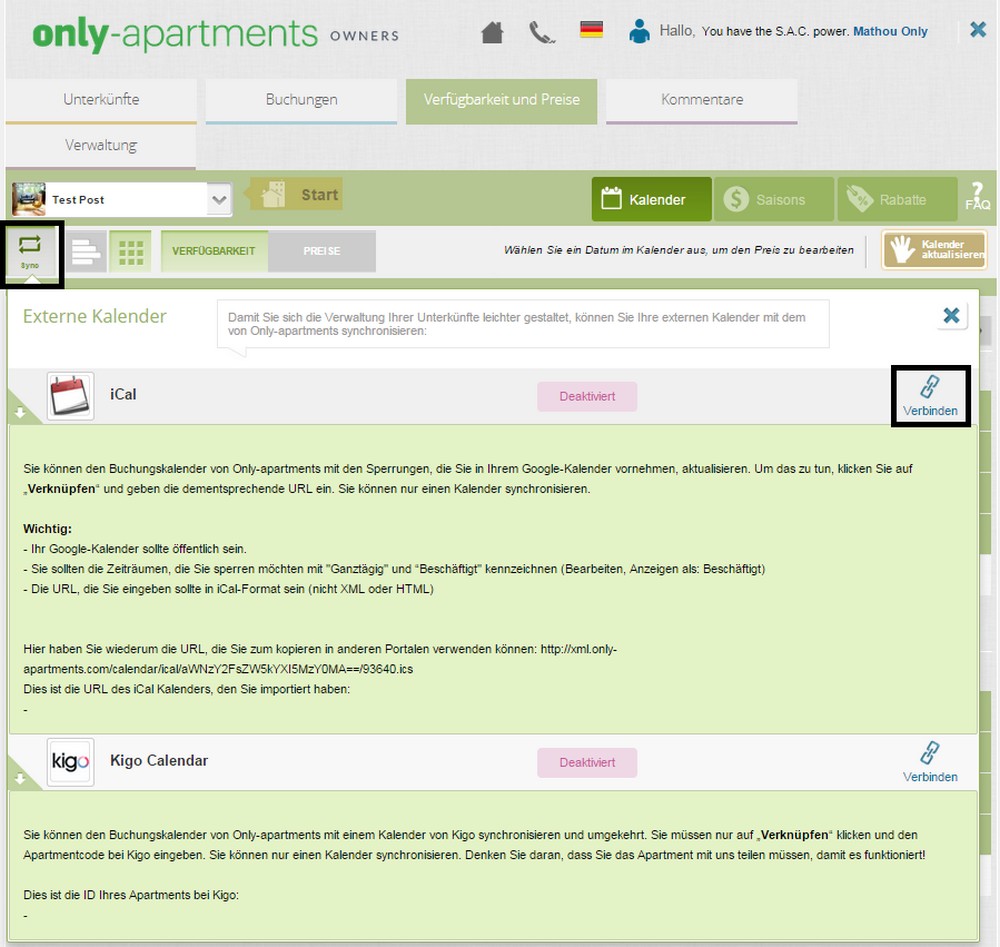 6 DE google calendar