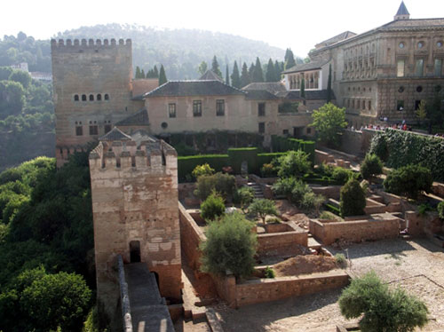 La alcazaba de Málaga