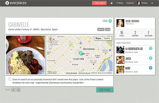 App del mes: Everplaces