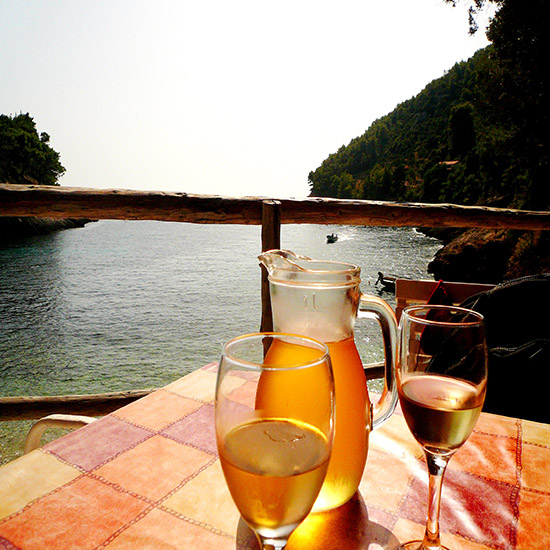 Comer a pie de playa Comer a pie de playa