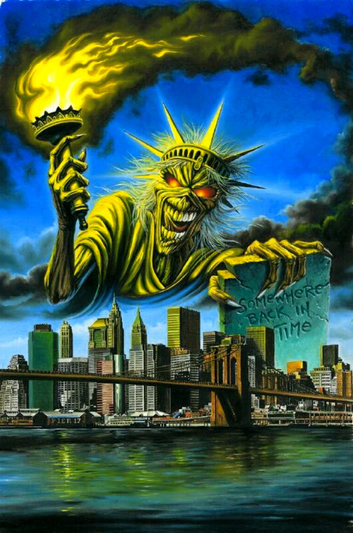 Iron Maiden y su Maiden England en Nueva York