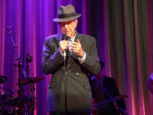 Leonard Cohen en Concierto