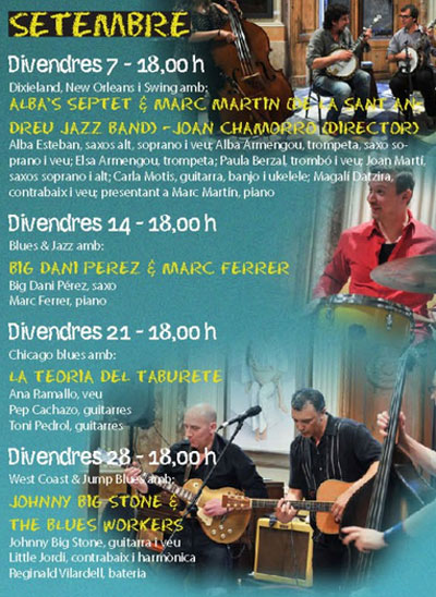 Viernes de Blues en el Museo de Arte Moderno de Barcelona Viernes de Blues en el Museo de Arte Moderno de Barcelona