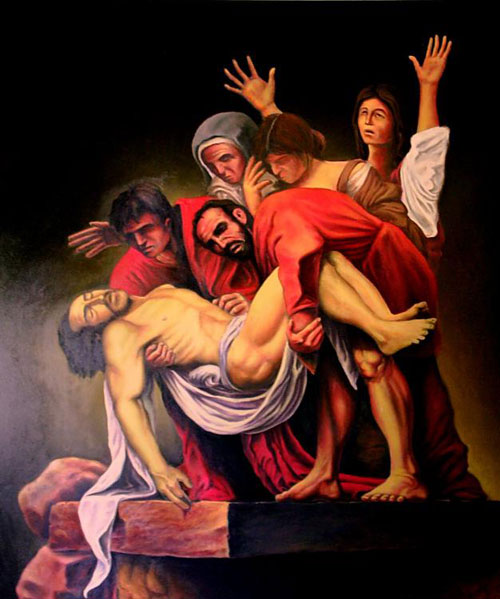 El Descendimiento de Caravaggio en Madrid El Descendimiento de Caravaggio en Madrid