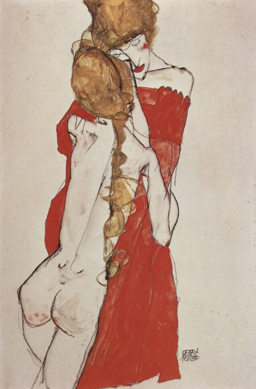 Egon Schiele: autoretratos y erotismo en sus cuadros
