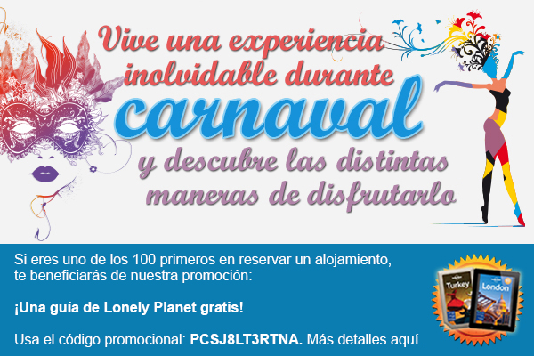 ¡Vive una experiencia inolvidable durante Carnaval! ¡Vive una experiencia inolvidable durante Carnaval!