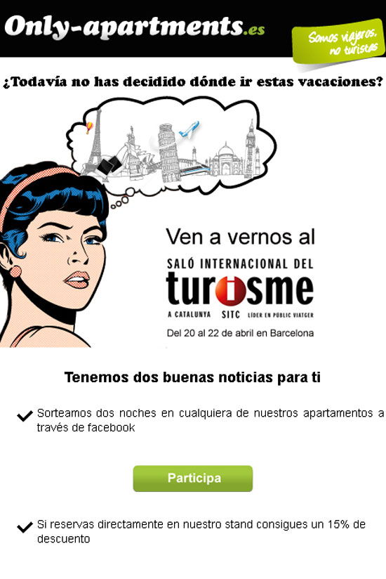 Ganador Concurso Only-apartments SITC 2012 ! Ganador Concurso Only-apartments SITC 2012 !