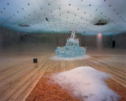 Pierre Huyghe en el CaixaForum de Barcelona Pierre Huyghe en el CaixaForum de Barcelona
