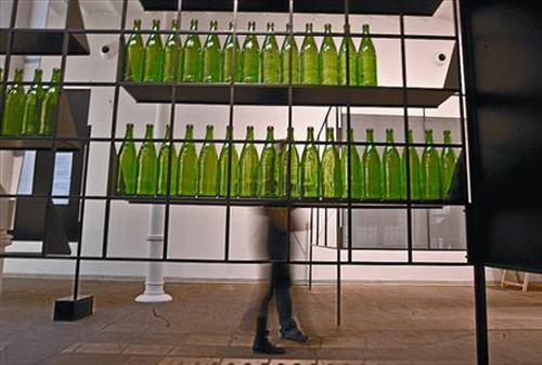 Ibon Aranberri en la Fundació Antoni Tàpies