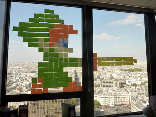 Post-it en París una guerra urbana