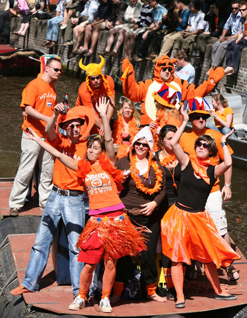 Queensday en Amsterdam Queensday en Amsterdam