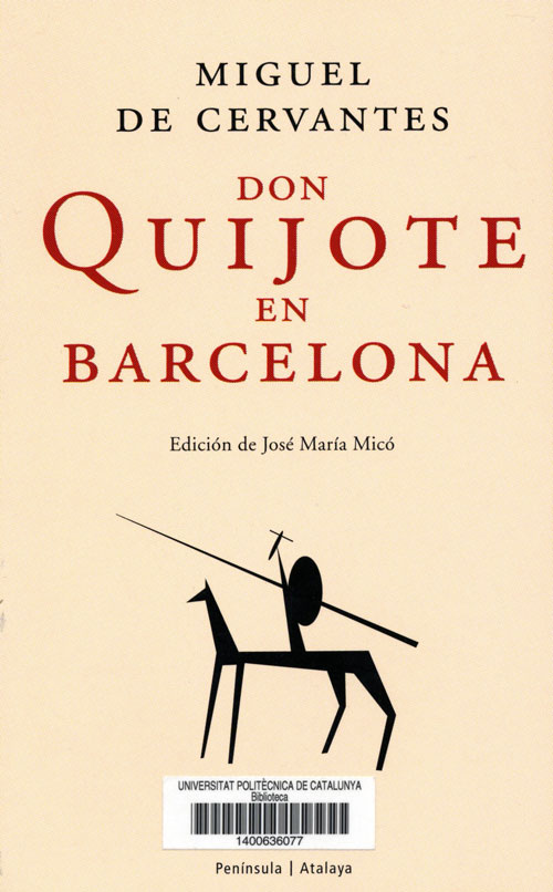 La ruta del Quijote en Barcelona