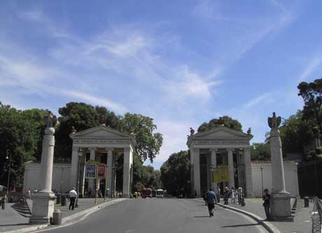 El parque de los parques romanos - Villa Borghese El parque de los parques romanos - Villa Borghese