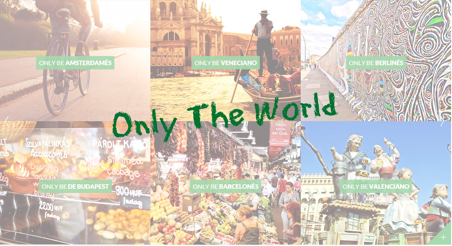 ¡Bienvenidos a Only The World! ¡Bienvenidos a Only The World!