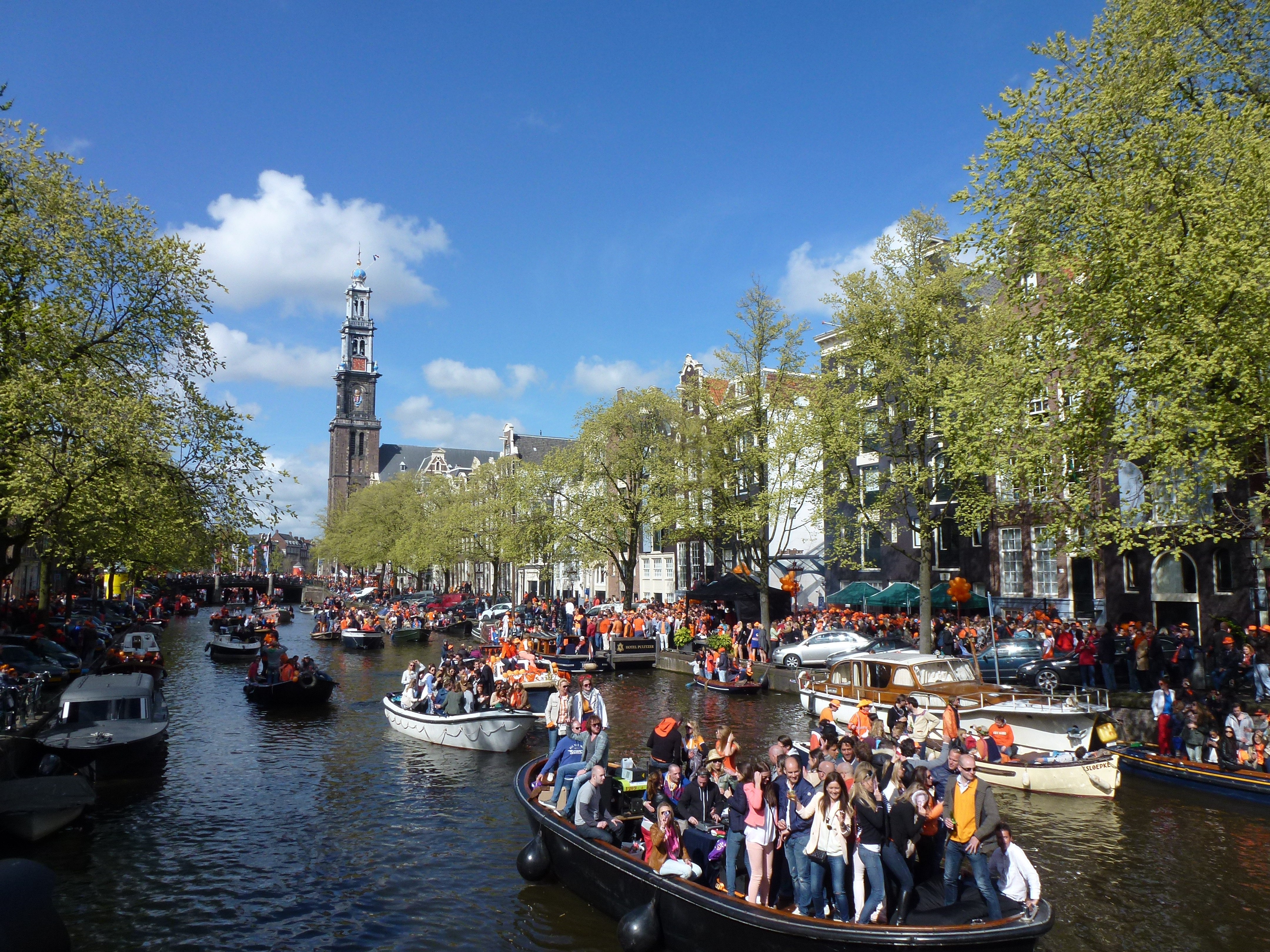 King’s Day en Ámsterdam