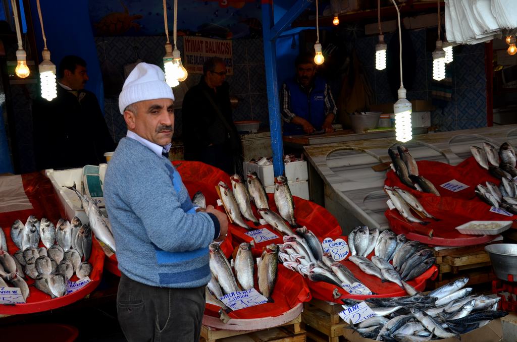 Vendedor de Pescado, Estambul