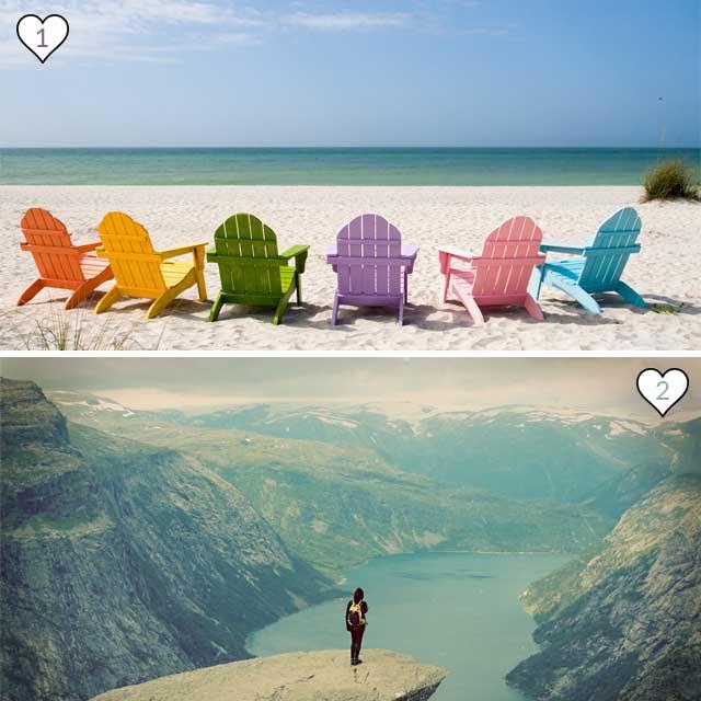 ¿Eres de mar o de montaña? ¿Eres de mar o de montaña?