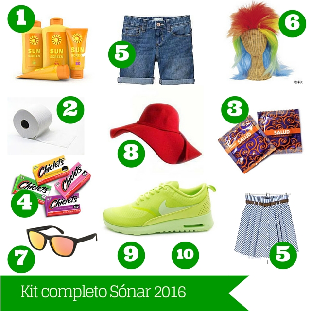 Kit completo para el Sónar 2016 Kit completo para el Sónar 2016