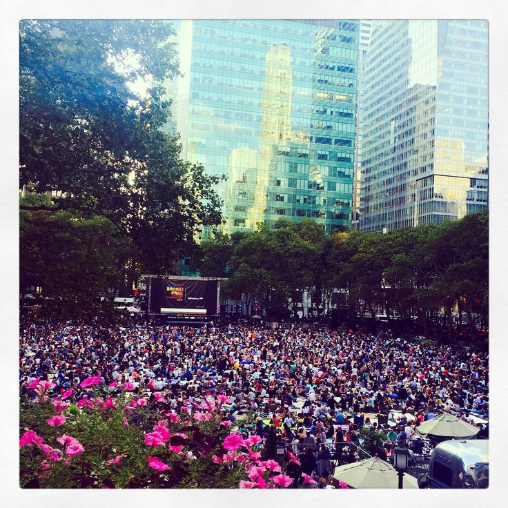 Bryant Park: Cine en el Parque
