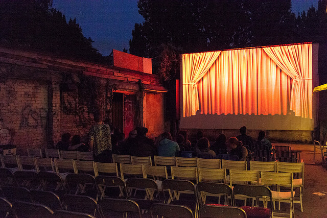 cinema all'aperto