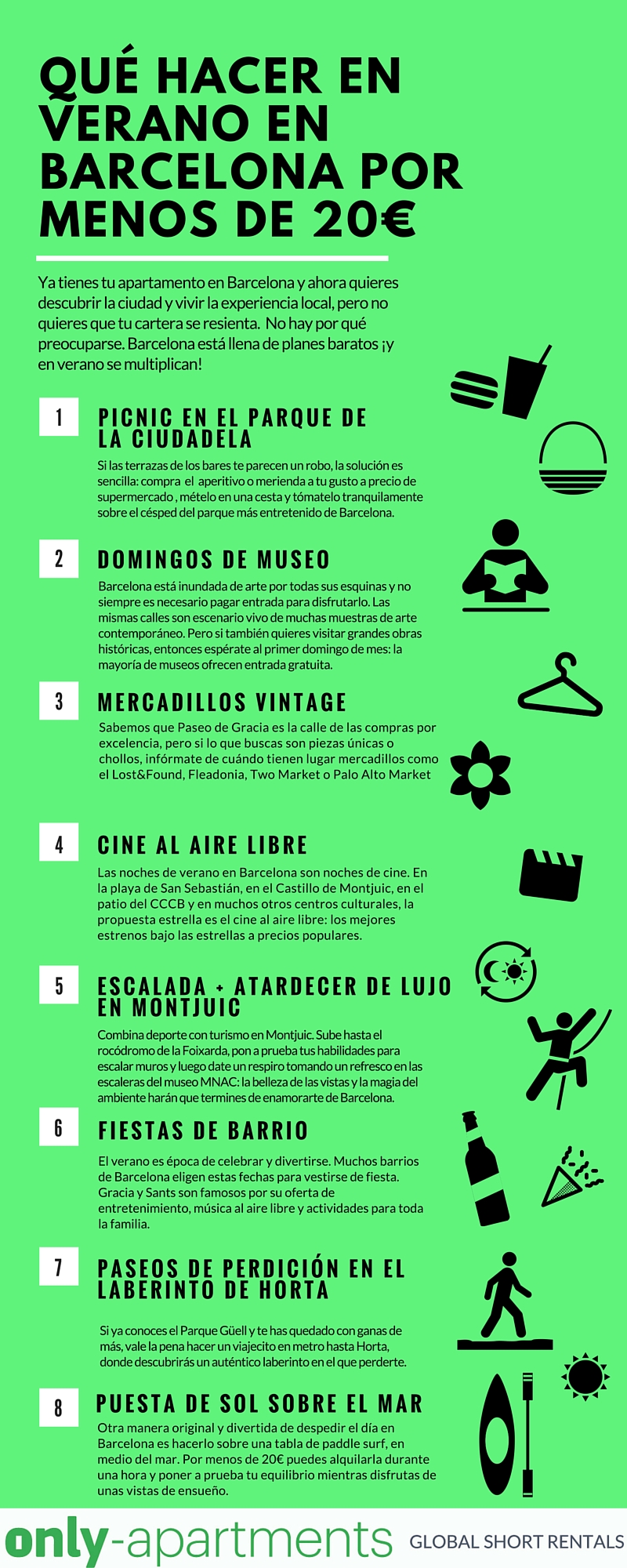 Qué hacer en Barcelona en verano por menos de 20€